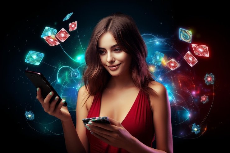 Kartu informasi promosi dalam lobi digital
